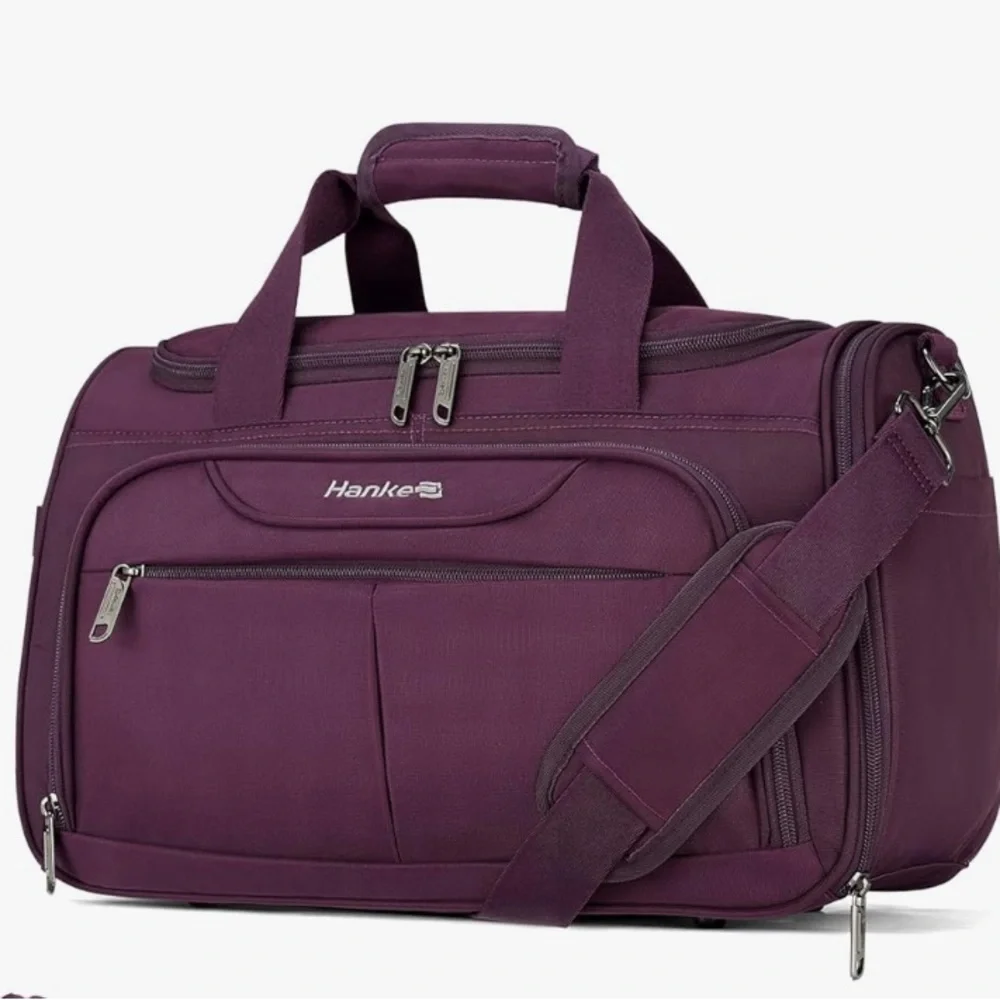 HANKE Purple Men's Duffel Bag